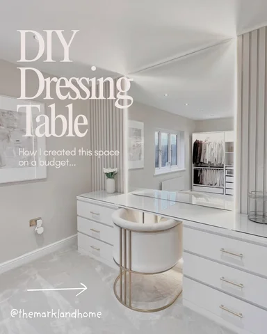 ✨ DIY Luxury Dressing Table ✨

Saved myself £££ and built this custom setup inst