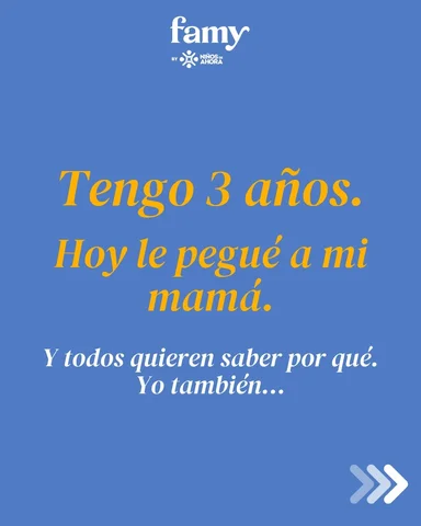 ¿Y si no es que tu hij@ “se porta mal”…
sino que no sabe qué hacer con lo que si