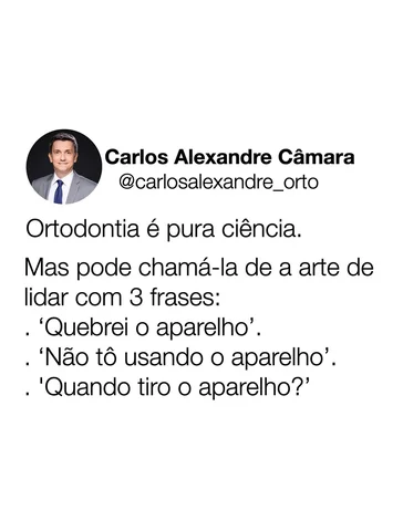Ortodontistas sabem que a qualidade dos resultados do tratamento é 100% dependen