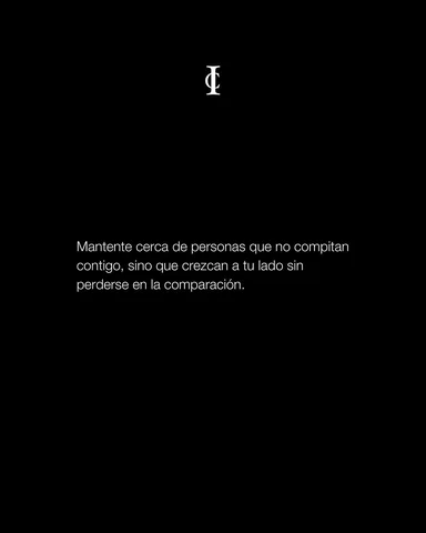 El verdadero apoyo es silencioso.