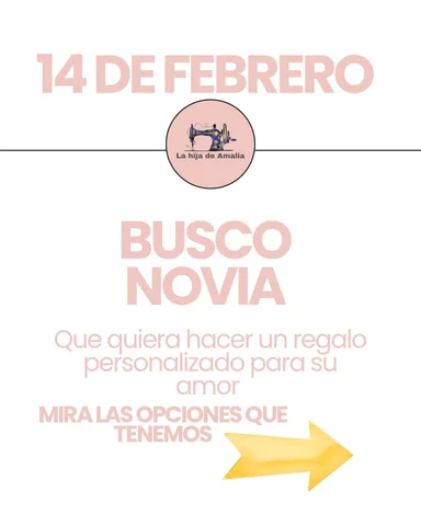 Busco novia.
Pero no cualquier novia… 😏

Busco de las que regalan con intención