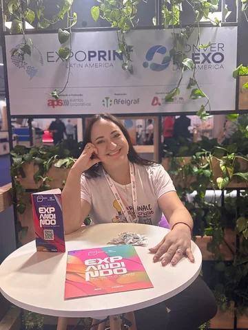 ExpoPrint 2026 … que experiência 🤍✨🏝️

Estar na Ilha da Sublimação, cercada de