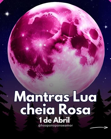 Comente: Vida Abençoada!🩷

A Lua Cheia Rosa de hoje não recebe esse nome por ca