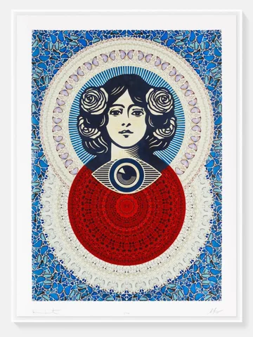 HENI is thrilled to release ‘Third Eye Butterfly Mandala’, two limited-edition p