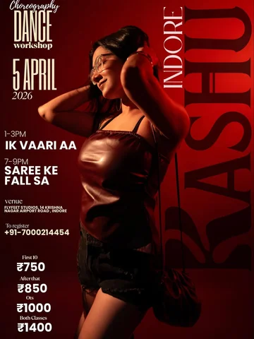 INDORE❤️

After a long long time, coming to your city !! Teaching 2 choreographi