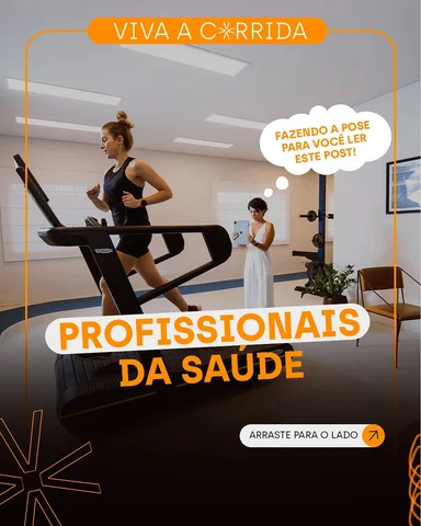 O futuro da saúde é cuidar de quem pratica atividade física.

Com o VIVA A CORRI