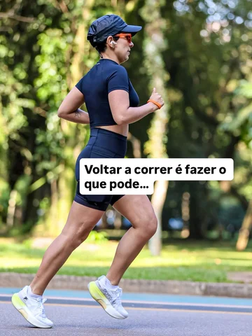 Mas o condicionamento volta 🙏 Te juro. Voltei depois da químio vermelha. Voltei