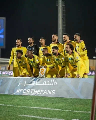 ألف مبروك الفوز يا جماهير الحزم، الرس دايم صفراء💛💛