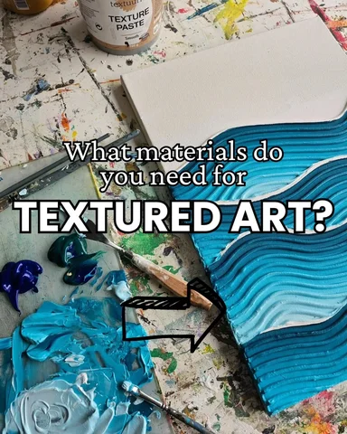 What materials do you ACTUALLY need? 🎨

Textured art is a really beginner-frien
