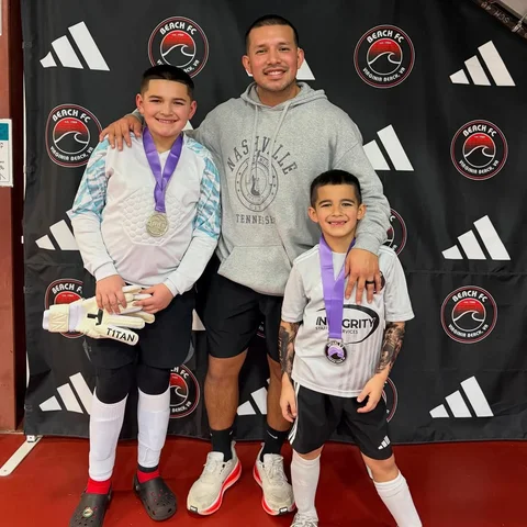 So incredibly proud of these boys on their futsal season as goalkeepers. They pl