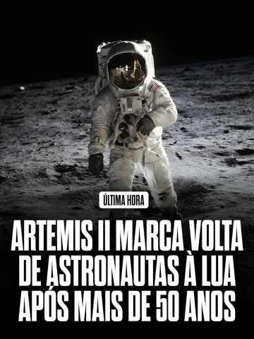 🌕🚀 ARTEMIS II MARCA O RETORNO DE ASTRONAUTAS À ÓRBITA DA LUA APÓS MAIS DE 50 A