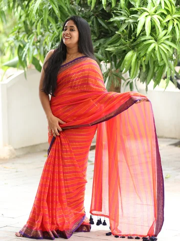 Poli color combo new Mul cotton saree search code SEM2613