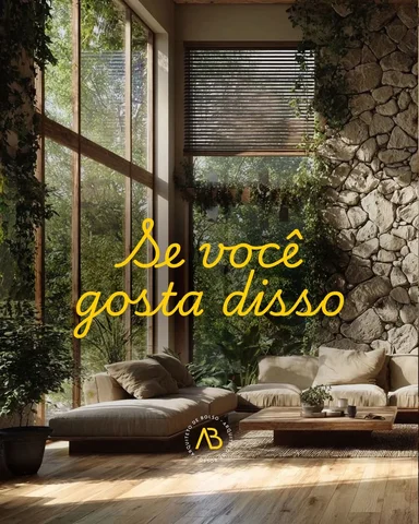 Se você gosta de ambientes com muita conexão com a natureza, presença de plantas