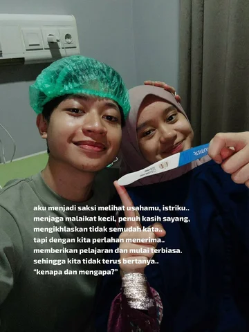 aku menjadi saksi perjuanganmu, tranisa, istriku..
lelahmu, menjadi ibadahmu. ti