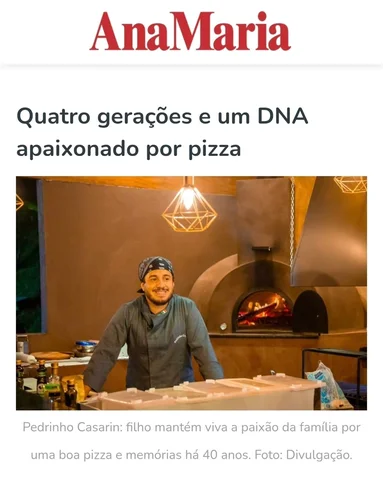 Nossa História Familiar da Pizza no Quintal na @revistaanamaria 

Criada por Ped