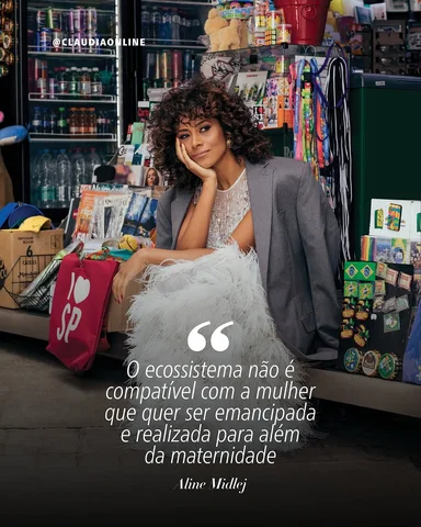 Aline Midlej apresenta o telejornal da mesma forma como leva seu dia a dia: com 