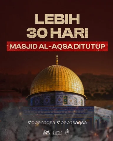 BANGKIT, SEDAR! Masjid yang menjadi kiblat pertama umat Islam terus ditutup!

Ko