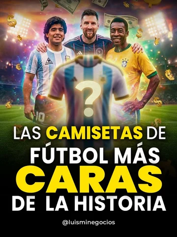💸⚽️ ¿Pagarías millones por una camiseta… o solo estás comprando tela con histor