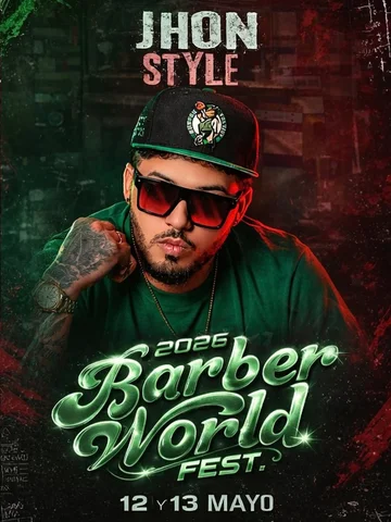 🔥 @jhon_stylee 🇩🇴 / 4to Jurado Internacional confirmado para Barber World Bat