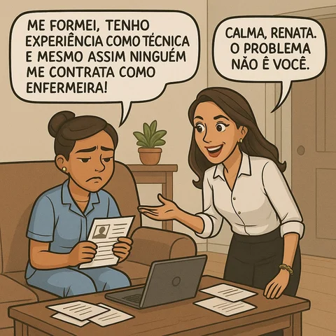 O mercado está te esperando Enfermeira.

O mercado em 2026 tem a IA auxiliando c