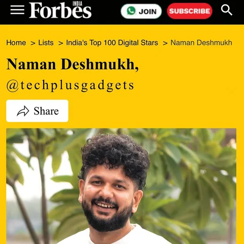 Pichle saal ki tarh is saal bhi FORBES me aa gaye, Yeh sab ap logo ki wajh se 🔥