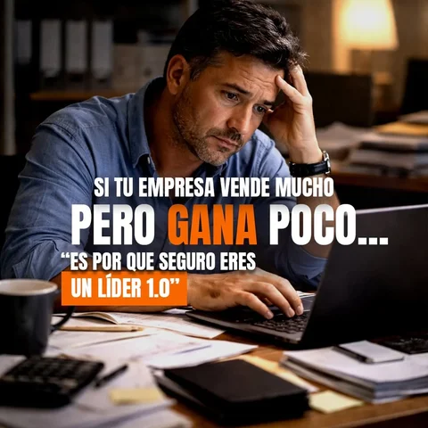 ¿Empresa que vende mucho pero gana poco?  Cuidado: eres un Líder 1.0.

Si tu mar