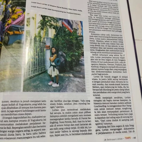 Thank you @majalah.tempo nanti kalo udah nenek-nenek mau gue pamerin ke cucu gw 