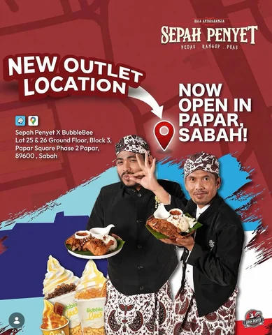 Alhamdulillah Syukur!!! 
Akhirnya Sepah Penyet pertama di Sabah kini di buka.
Jo