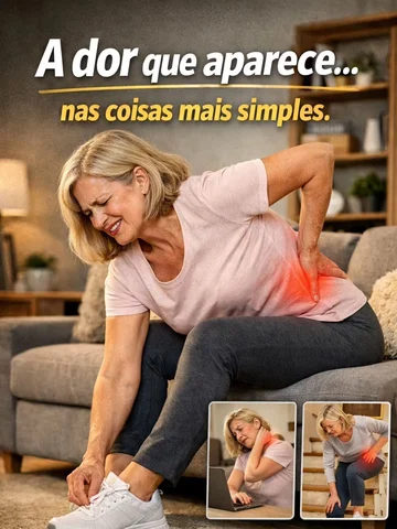 A dor nem sempre aparece em grandes esforços.
Na verdade, ela costuma aparecer n