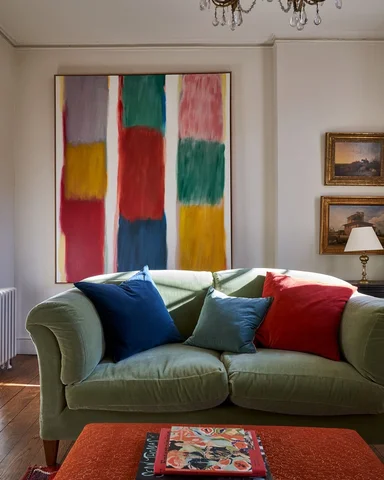 "Serious’ is not a word that should be used in decorating” says sought-after int