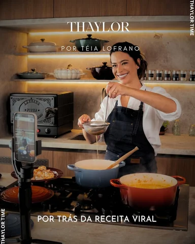 Nem toda receita que viraliza nasce pronta. Antes da câmera ligar, existem teste