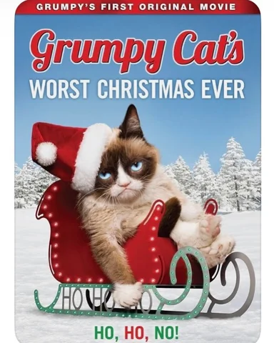 Grumpy Cat’s Worst Christmas Ever (Tim Hill, 2014) #grumpycat #danielroebuck #me