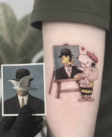 Snoopy x Magritte ✨
