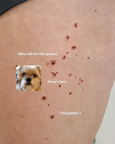 ‘New’ freckles that naturally settle in between the existing freckles! 🐾

#frec