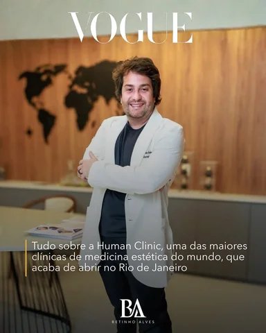 Nossos assessorados @dr.ivanrollemberg e @humanclinicbr são destaque na @voguebr
