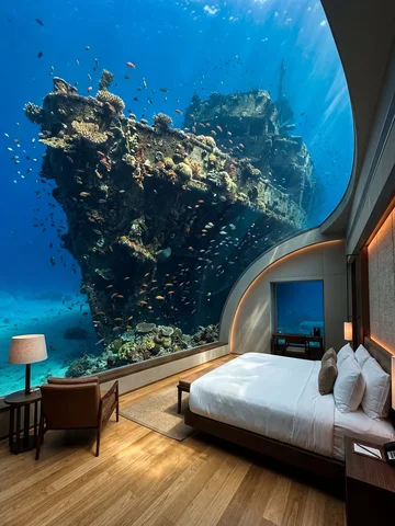 Underwater villa🌊

#underwater #villa #ai #houses #interior