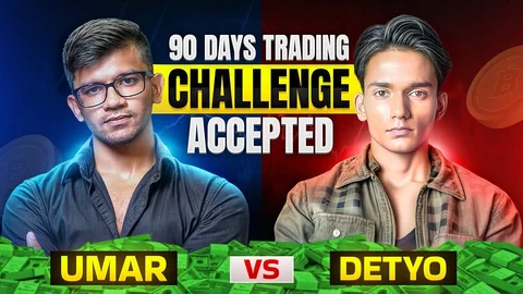 90 days Umar Punjabi Ka Trading Roadmap Follow Karunga | Profit Ya Scam?” 🥶