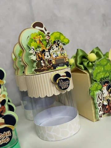 Kit 42 peças Mickey Safari 🤎
- $392,00* POR TEMPO LIMITADO! 

• Encomendas e or