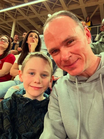 Back to dad life & some basketball with Kellan 🏀 Congratulations on the win @as