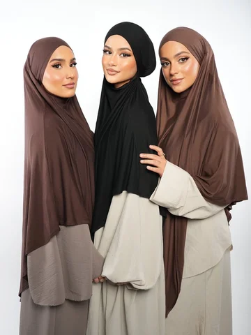 Die neue Ramadan Kollektion 🌙 einlagiger Premium Jersey Khimar: leicht, schnell