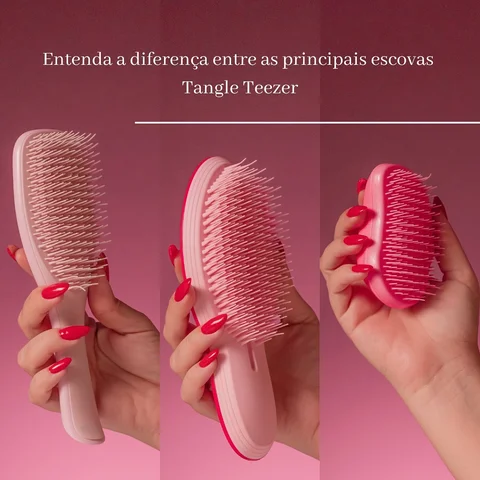 Migas, no post de hj vim mostrar pra vcs as minhas escolhidas Tangle Teezer e as