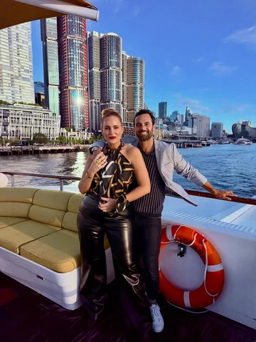 March date night ✅ and it did not disappoint.

@solare_superyacht had me feeling