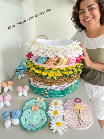 19 de março — Dia do Artesão ✨

O artesanato entrou na minha vida quando tudo pa