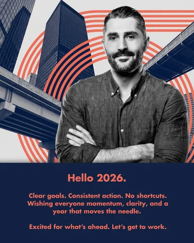 Hello 2026.

Clear goals. Consistent action. No shortcuts. 

Wishing everyone mo