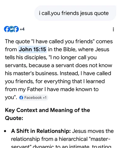 Wonderful To Have My Christian Friends.