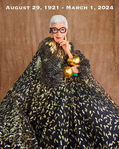 Iris Barrel Apfel
August 29, 1921 - March 1, 2024