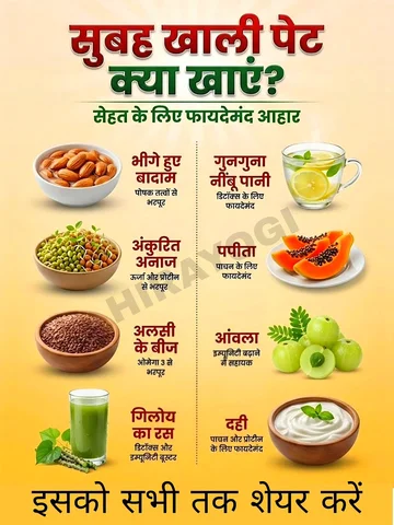सुबह खाली पेट क्या खायें क्या नही।

#yoga #HomeRemedies