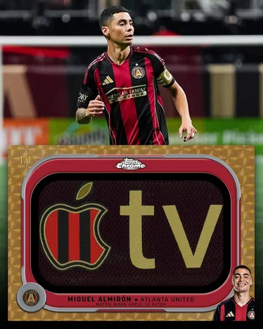 My jersey sleeve with this season’s special @AppleTV patch is going in a 1/1 tra