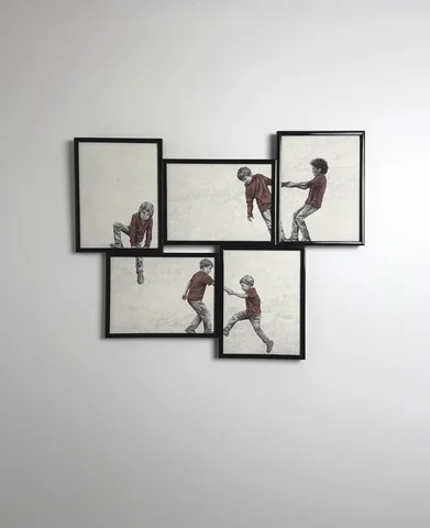 Really happy with how this collage frame idea came together. I’ve been wanting t