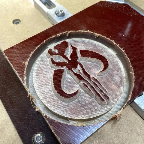 I made a new leather stamp. These will be an option for my new dump trays (avail